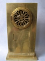 Foto 2: Messing Tisch-Uhr, um 1910, Wiener Werkstätten