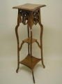 Foto 1: Säule / Blumensäule, um 1900, in Rüster
