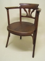 Armlehnstuhl, Jugendstil, Bugholz, Thonet