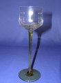 Foto 2: Lang-stieliges Jugendstil Wein-Glas