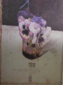 Signierter Kunst-Druck: Plakat "Stiefmütterchen", zu Ausstellung Kunsthaus Lübeck 1981, mit Eröffnungsrede von Horst Janssen