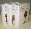 Heinrich Kreisel / Georg Himmelheber: "Die Kunst des deutschen Möbels" - von Anfängen bis Jugendstil, 3 Bände, 1981-1983