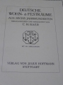 Foto 2: Deutsche Wohn- und Festräume aus 6 Jahrhunderten / Bauformen-Bibliothek