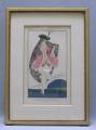 Umberto Brunelleschi (1879-1948/49): Damen-Mode "Costumes Parisiens" aus "Journal des Dames et des Modes", Graphik - Radierung, Paris 1913, Blatt Nr. 122