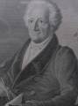 Foto 3: Carl August Schwerdgeburth (1785-1878): Goethe-Bildnis, Graphik - Lithographie, datiert Weimar 1832