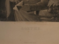 Foto 4: Carl August Schwerdgeburth (1785-1878): Goethe-Bildnis, Graphik - Lithographie, datiert Weimar 1832