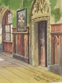 Foto 3: Carl Fischer: Opern-Entwurf zu Carl Maria von Webers Freischütz, signiertes Aquarell, Weimarer Hoftheater-Maler, datiert 1904