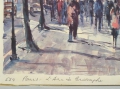 Foto 2: Delorme: Paris - L´Arc de Triomphe, signierter Kunst-Druck nach Aquarell