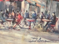 Foto 3: Delorme: Paris - L´Arc de Triomphe, signierter Kunst-Druck nach Aquarell