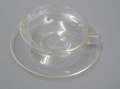 Foto 3: Wilhelm Wagenfeld (1900-1990): 6er-Satz Art Deco Tee-Service, um 1930, Jenaer Glas, feuerfest Saale Glas