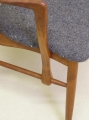 Foto 3: 2 Design Armlehn-Stühle, 50er Jahre, Teakholz, von dänischer Möbel-Fabrik Koefoeds Hornslet, Modell Eva