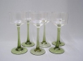 Wilhelm Wagenfeld (1900-1990): 6 x Jugendstil Wein-Gläser
