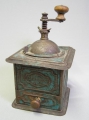 Kaffee-Mühle "Leinbrock", um 1900, Eisenblech