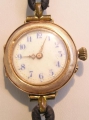 Foto 1: Damen Armband-Uhr, 585er Gold
