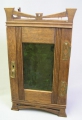 Foto 1: Hängeschrank, Jugendstil, um 1910, in Eiche