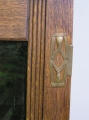 Foto 3: Hängeschrank, Jugendstil, um 1910, in Eiche