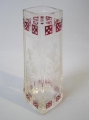 Jugendstil Glas Vase, um 1910
