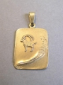 Sternzeichen Ketten-Anhänger, 333er Gold
