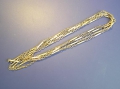 Lange endlose Goldkette