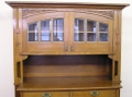Foto 2: Buffet / Aufsatzbuffet-Schrank, Jugendstil, in heller Eiche