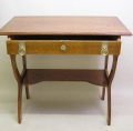 Foto 3: Jugendstil Damen-Schreibtisch / Beistelltisch, Eiche