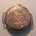 Foto 2: Goldene Damen-Taschen- / Armband-Uhr, um 1900