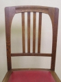 Foto 2: Stuhl, Jugendstil, um 1910, in heller Eiche