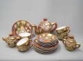 Japan Porzellan Service, mit Lithophanie, gemarkt Hersteller: Dragon Japan 1941-1952