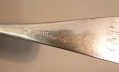 Foto 3: 6 x Biedermeier Esslöffel, 800er Silber, gestempelt Buttner