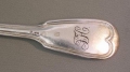 Foto 2: 2 x Silber Biedermeier Esslöffel, J & C 1863 gestempelt