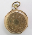 Foto 2: Damen-Taschenuhr, um 1900, 585er Gold