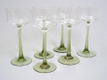 Wilhelm Wagenfeld (1900-1990) attr.: 6 x Jugendstil Wein-Gläser
