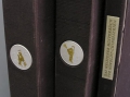 Foto 3: 3 Pracht-Bände: Das Meissener Musterbuch für Höroldt-Chinoiserien, Musterblätter-Faksimiles, Schulz-Codex, limitierte Pracht-Auflage 1978, Exemplar-Nr.: 252