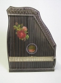Akkord-Zither, um 1900, mit Tabulaturen, "Harp-Zithers - Saxony"
