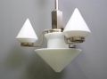 Foto 2: Art Deco Deckenlampe, Bauhaus-Stil, Opalex
