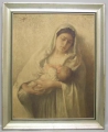 Foto 1: Versilberter Bilderrahmen, um 1900