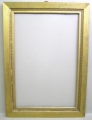 Foto 1: Spätbiedermeier Goldstuck Bilderrahmen, um 1840-60