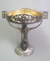 Großer versilberter Jugendstil Tafelaufsatz, gemarkt, WMF, Württembergische Metallwarenfabrik und Zinngießerei, Geislingen a. Steige