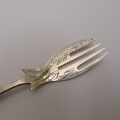 Foto 3: 24-teiliges Historismus Fischbesteck / Fischgabeln und Fischmesser, Ende 19. Jahrhundert, 800er Silber