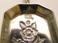 Foto 2: Zuckerlöffel / Zuckerschaufel, 833er Silber, Holland, 1814-1953