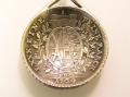 Foto 2: Historischer Silber Münzlöffel, Sächsischer 1/6 Taler von 1764, Friedrich August III., Sachsen - Albertinische Linie