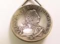 Foto 2: Historischer Silber Münzlöffel, Sechseltaler von 1752, Friedrich II., Brandenburg-Preußen