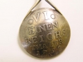 Foto 3: Historischer Silber Münzlöffel, Sechseltaler von 1752, Friedrich II., Brandenburg-Preußen