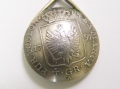Foto 3: Historischer Silber Münzlöffel, 4 Groschen (1/6 Taler) von 1797, Friedrich Wilhelm II., Brandenburg-Preußen