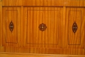 Foto 3: Vitrine / Salonmöbel, Jugendstil, in westindischem Satinholz / Zitronenholz