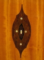 Foto 4: Vitrine / Salonmöbel, Jugendstil, in westindischem Satinholz / Zitronenholz