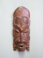 Afrikanische Stammeskunst, Maske, 20. Jahrhundert, Mahagoni