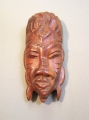 Afrikanische Stammeskunst, Maske, 20. Jahrhundert, Mahagoni