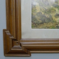 Foto 2: Gelackter Historismus Stuck-Bilderrahmen