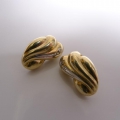 Foto 3: Demi Parure: Collier und Ohrstecker, 585er Gold, mit Brillanten, 20. Jahrhundert